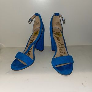 Blue heels